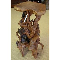 ANTIQUE ART ARCHITECTURAL SCULPTURE TABLE STAND#2152355