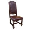 Image 1 : GOTHIC RENAISSANCE JACOBEAN SIDE ACCENT CHAIR #2152372