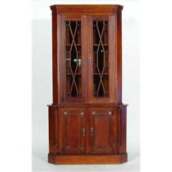 GOVERNOR WINTHROP CHINA CORNER DINING CABINET  #2152378