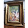 French vintage Gouache - 50's signed #2152443