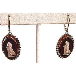 Pair of Antique Wedgwood Earrings #2152486