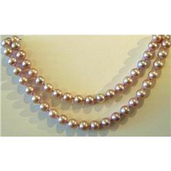 Natural   Cultured Pearl  Necklace #2152494