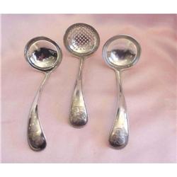 Set of Dutch Sterling Silver Ladles #2163665