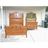 Oak Victorian Bed and Dresser #2163712