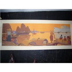 Original 1910 Midderigh Lithograph #2163820