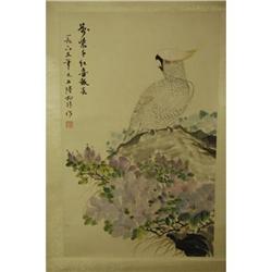 Chinese  Ink  on  paper  Scroll  Painting #2163873