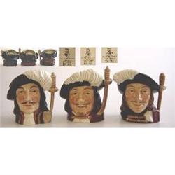 Royal Doulton Set Three Muskateers #2164026