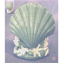 Minton Celedon Shell Vase (c1902) #2164068