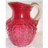 Image 1 : RARE RARE Consolidated Glass Cranberry Pitcher #2164122