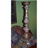 Image 1 : 19th c Italian Gilt Wood Candle Stand, 18.5"  #2164123
