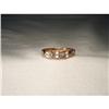 14K Pink Rose Gold Heart Diamond Ring Band #2164194