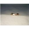 14K Pink Rose Gold Diamond Swirl Wedding Band #2164239