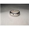 Estate 18K WG White Gold Diamond Dome Ring Band#2164241