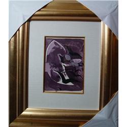 Rare Authentic Georges Braque, Framed #2164327