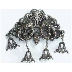 Victorian Vinaigrette Bacchus Cherub Chatelaine#2164351