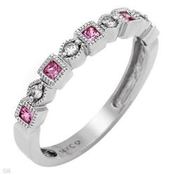 Fashionable Ring With Diamonds and Genuine #2164387