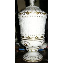 Antique Ginori (Capo di Monte) Covered Urn #2164412