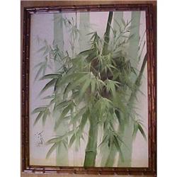 Decorative Bamboo painting from Taiwan #2164427