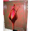 Image 1 : Trompe l'oeil  Red Rose  signed #2164495