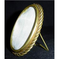 Antique English Brass Picture Frame #2164589