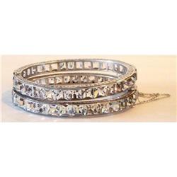 Pair of Matching Paste Bangle Bracelets #2164618