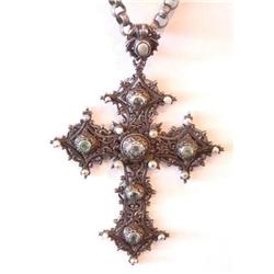 Cross & Chain from the 1940's #2164625