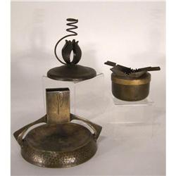 Collection of Arts & Craft metal items #2186053