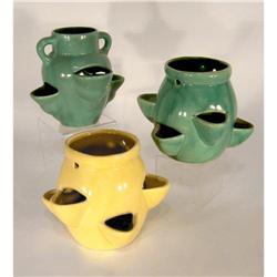 Collection of 3 Strawberry Pots #2186104