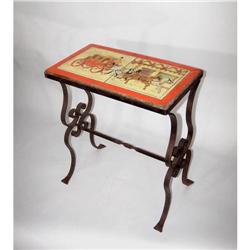 California Tile Table/Iron Base #2186118