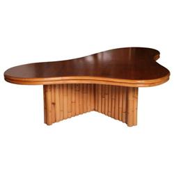 Biomorphic Rattan Cocktail Table #2186128