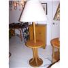 Vintage Rattan Floor Lamp-eames era lighting #2186177