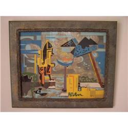 Robert Lohman Painting, signed+dated, modern #2186202