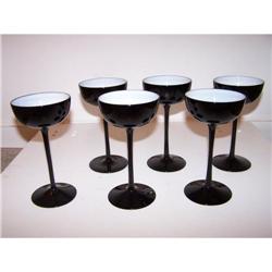 Six Glass Stemware attrib. to Carlo Moretti #2186271