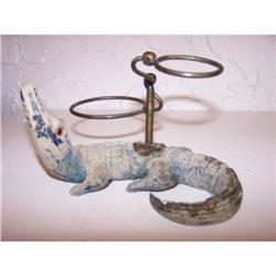 Alligator-shaped Shaving Holder-vintage #2186292
