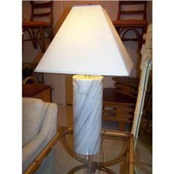 Vintage Marble Lamp-eames era modern #2186296