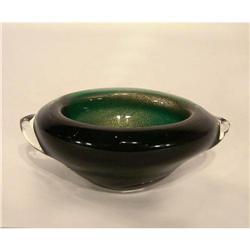 Green Murano bowl / ashtray #2186324