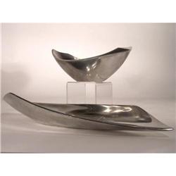 Michael Lax Aluminium Bowl and Tray #2186345