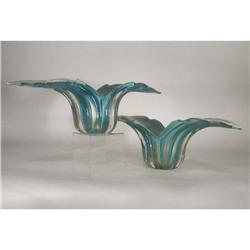 Pair of Barbini Vessels  #2186429