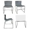 Image 1 : "knoll"  handkerchief chairs, set of 4 #2186430