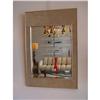 Image 1 : LaBarge Mirror with Suede Border #2186435