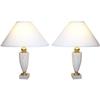 Pair Karl Springer style Lamps-eames era #2186487