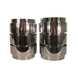 Pair of chrome sconces #2186504