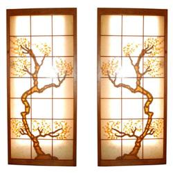 Pair Eames Era Room Dividers/Doors-modern #2186581