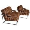 Image 1 : Pair of Milo Baughman Lounge Chairs #2186632