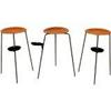 Image 1 : Set of 3 Tony Paul Drink Stands / Nesting #2186642
