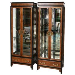 Pair of Display Cabinets by Century Furniture #2186654