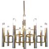 Image 1 : Chandelier by in the Style of Gaetano Sciolari #2186666