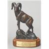 Image 1 : Chadwick Ram Bronze by Dan Ostemiller 1984 #11 of 20