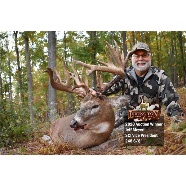 Trophy Whitetail Deer Hunt at The Lexington Hunt Club in West Virginia