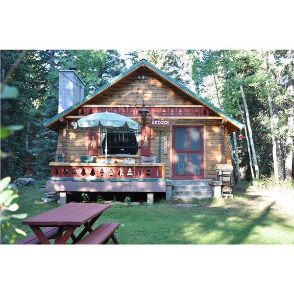 One week stay in a mountain cabin in the beautiful Bighorn Mountains of Wyoming